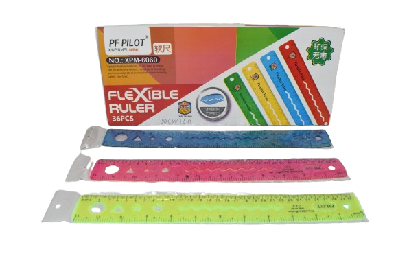 12'' Rubber Scale