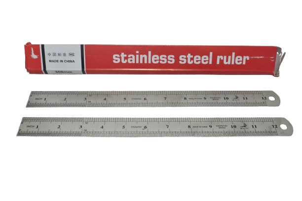 12'' Steel Scale (K)