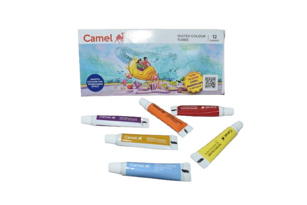 Camel Student Water Color Tube-12 Color