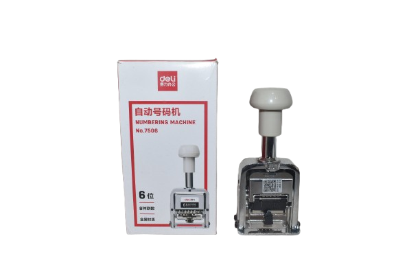 Deli Numbering Mechine (6 Digit)