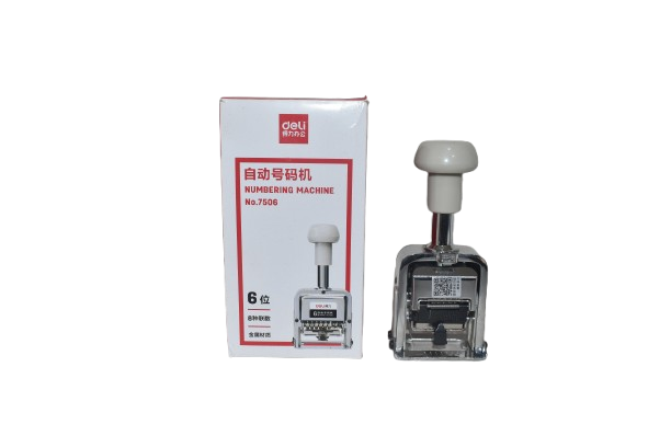 Deli Numbering Mechine (6 Digit)