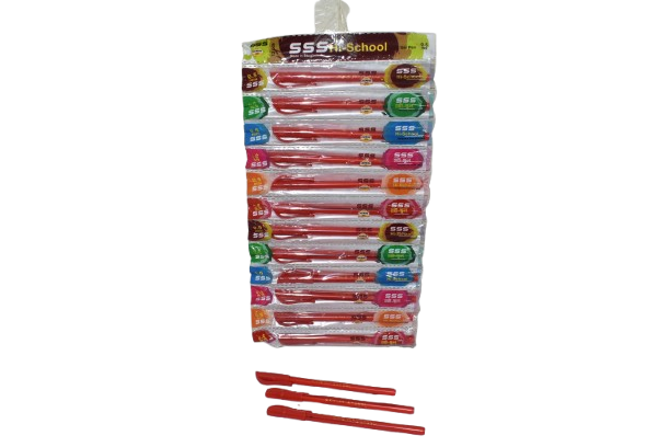 SSS Hi School Oil Gel Pen[RED]