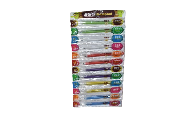 SSS Hi School Oil Gel Pen