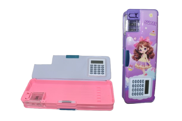 Pencil Box (China)- Calculator
