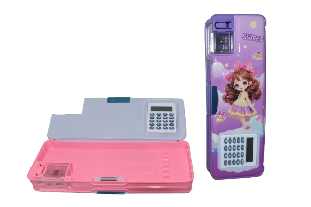 Pencil Box (China)- Calculator