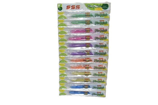 SSS Pin Point Oil Gel Pen