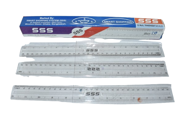 12'' Plastic Scale (SSS)