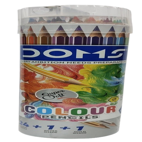 DOMS COLOR PENCIL 24 SHADES