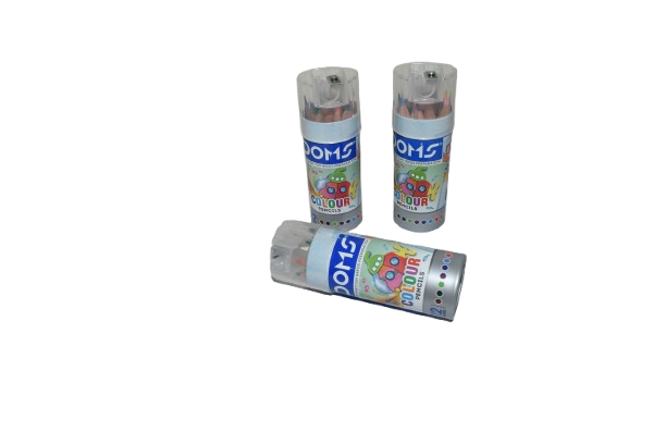 DOMS ROUND TIN 12 COLORS(Small)