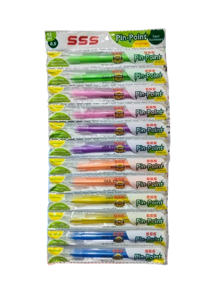 SSS Hi School Oil Gel Pen