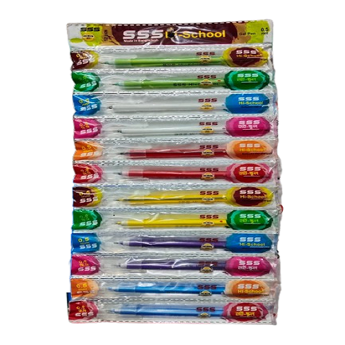 SSS Hi School Oil Gel Pen