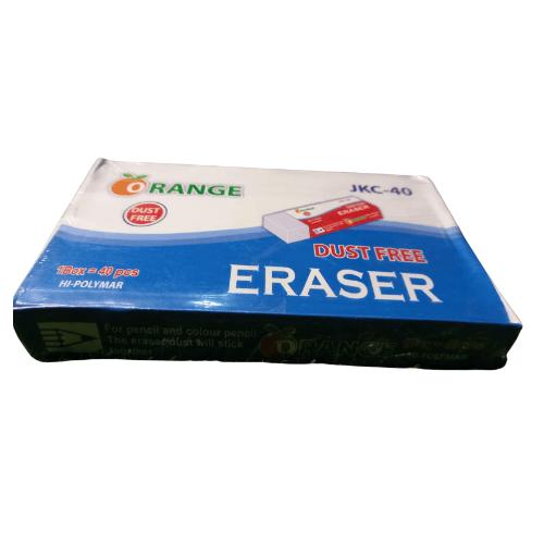 Orange Student Eraser E-40