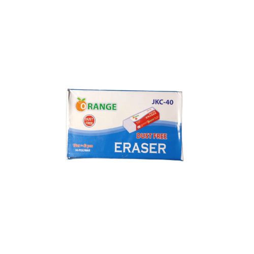 Orange Student Eraser E-40
