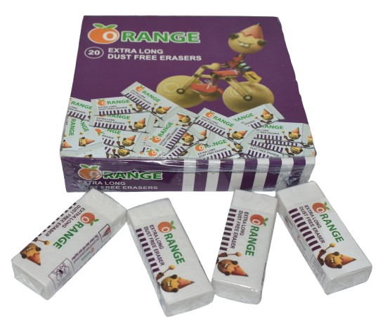 SSS Orange Xl Rabar White 20pcs
