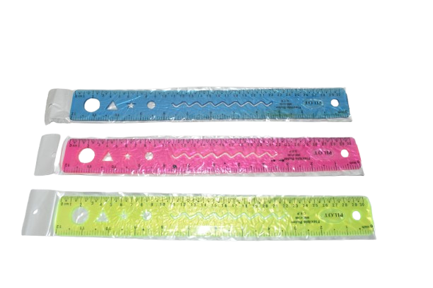 12'' Rubber Scale