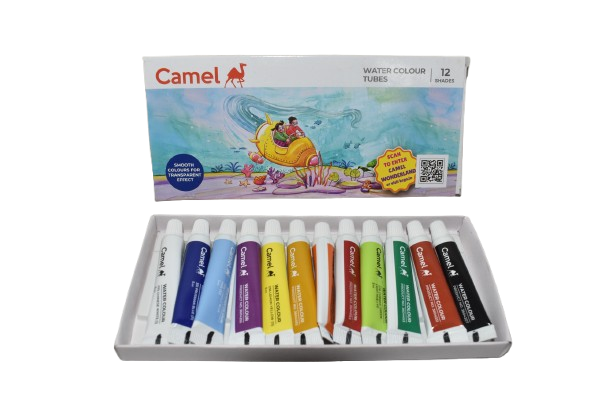 Camel Student Water Color Tube-12 Color