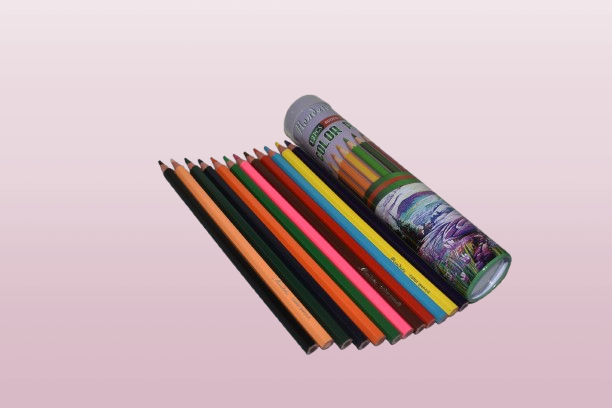 Mondete 12 Color Roundtin Pencil