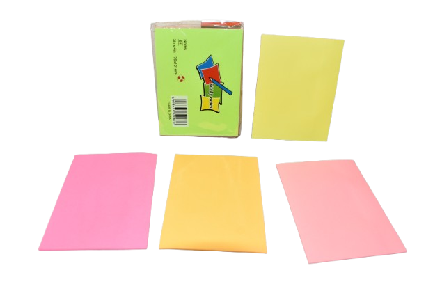 Postit 3-4 Mix Color